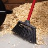Red Gorilla Poly Yard Broom Red