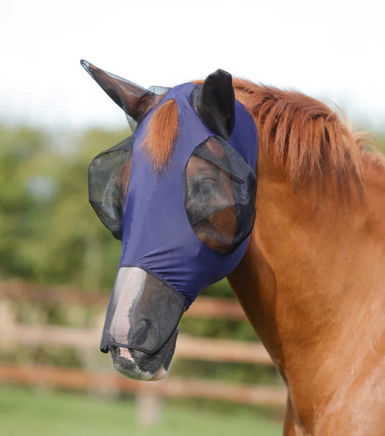 Comfort tech lycra fly mask
