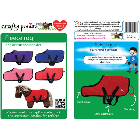 Crafty Ponies Fleece Rug