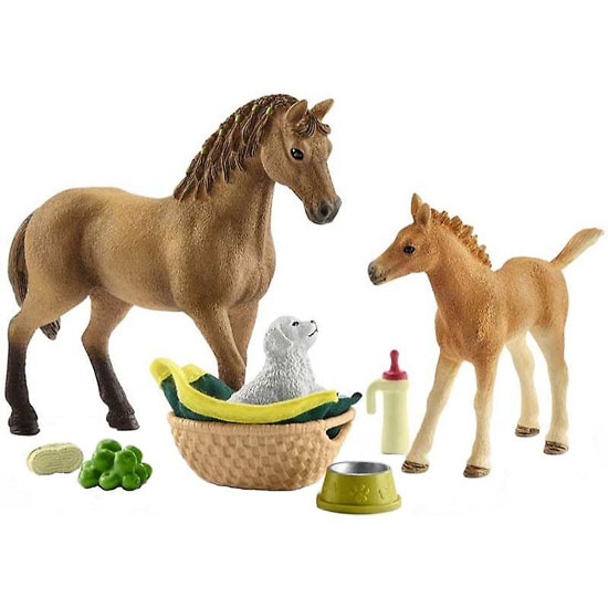 Schleich Horse Club Sarah's Baby Animal Care