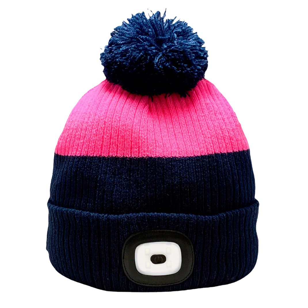 Pom Pom LED Hat