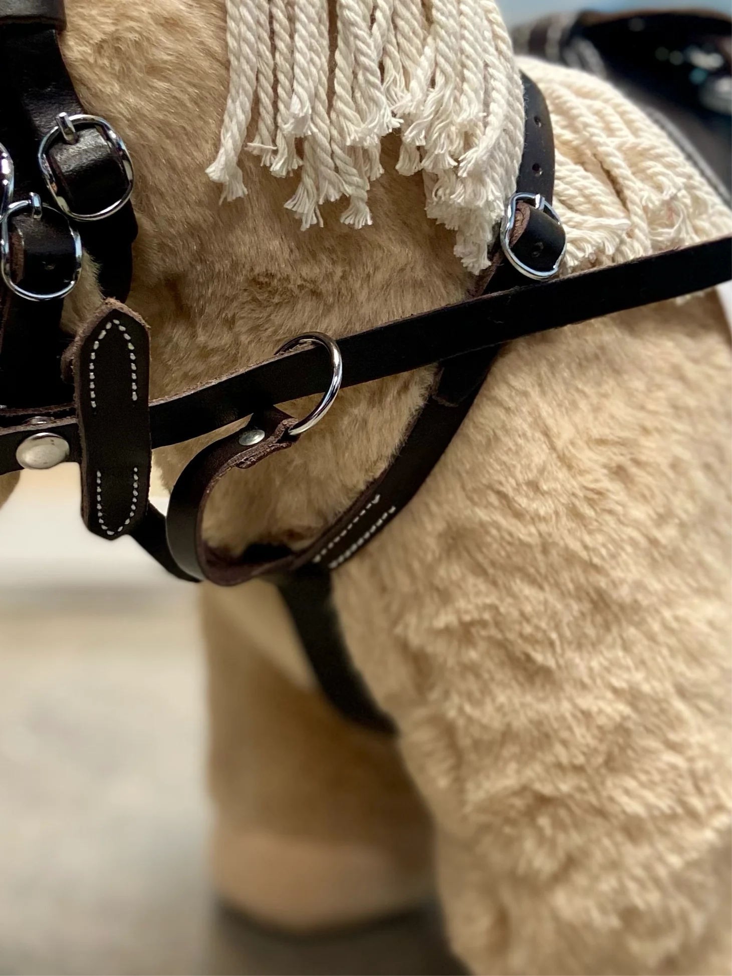 Crafty Ponies Leather Martingale