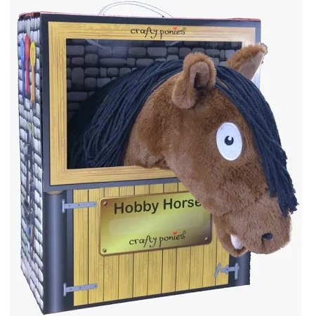 brown hobby horse