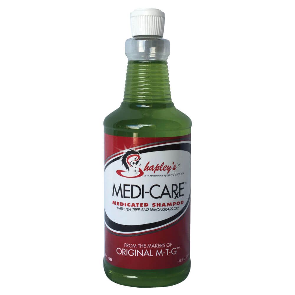 Shampoing Médicamenteux Pour Chevaux – Shapleys Medi-Care 32 Oz (neuf)