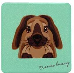 Pet Coasters- Rabbit- Lop