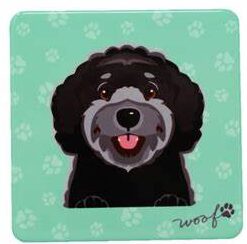 Pet Coasters - Cavapoo - Black