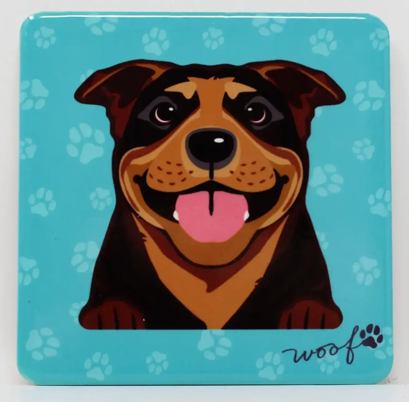 Pet Coasters- Staffie - Brindle