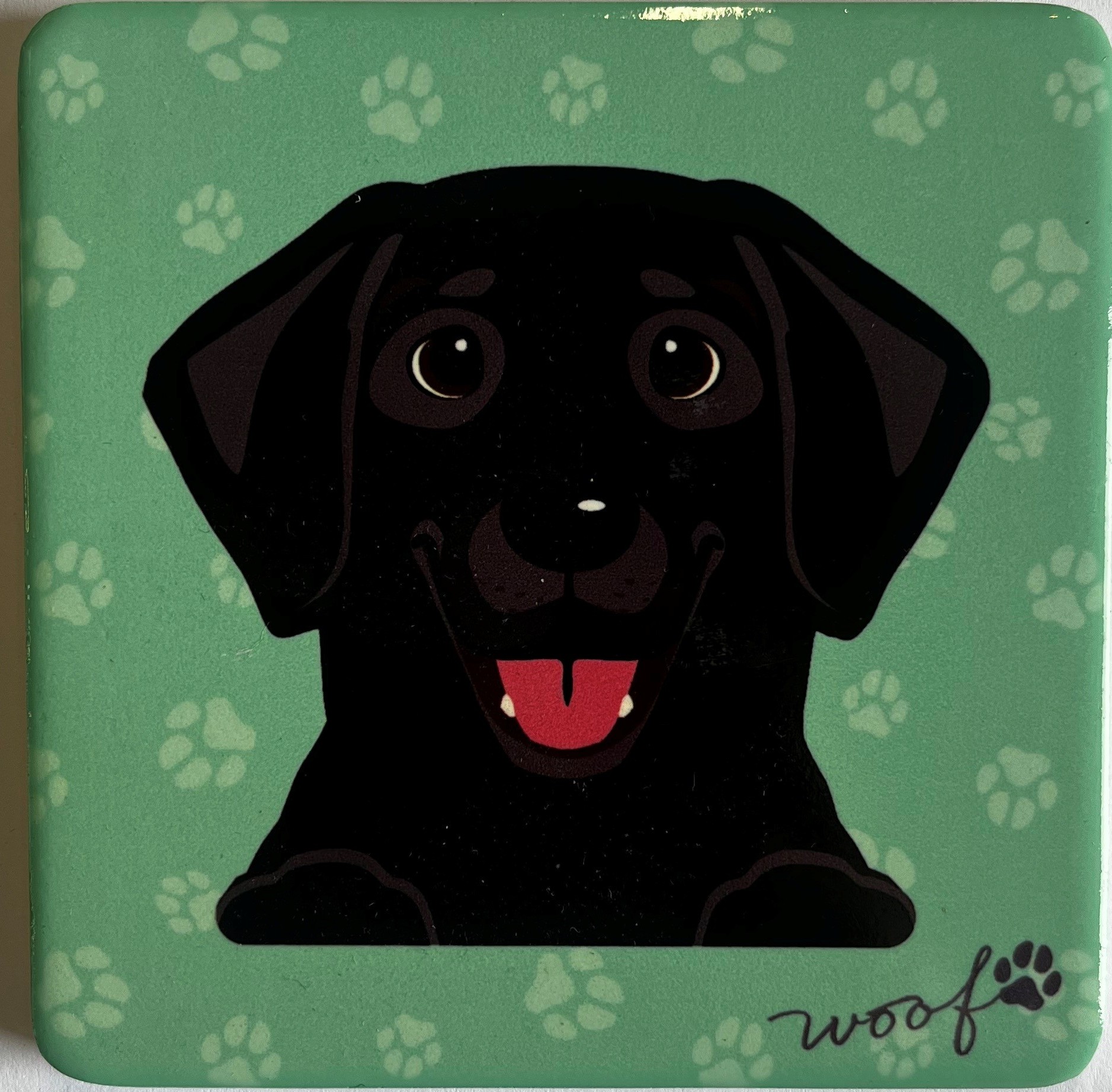 Pet Coasters- Labrador - Black