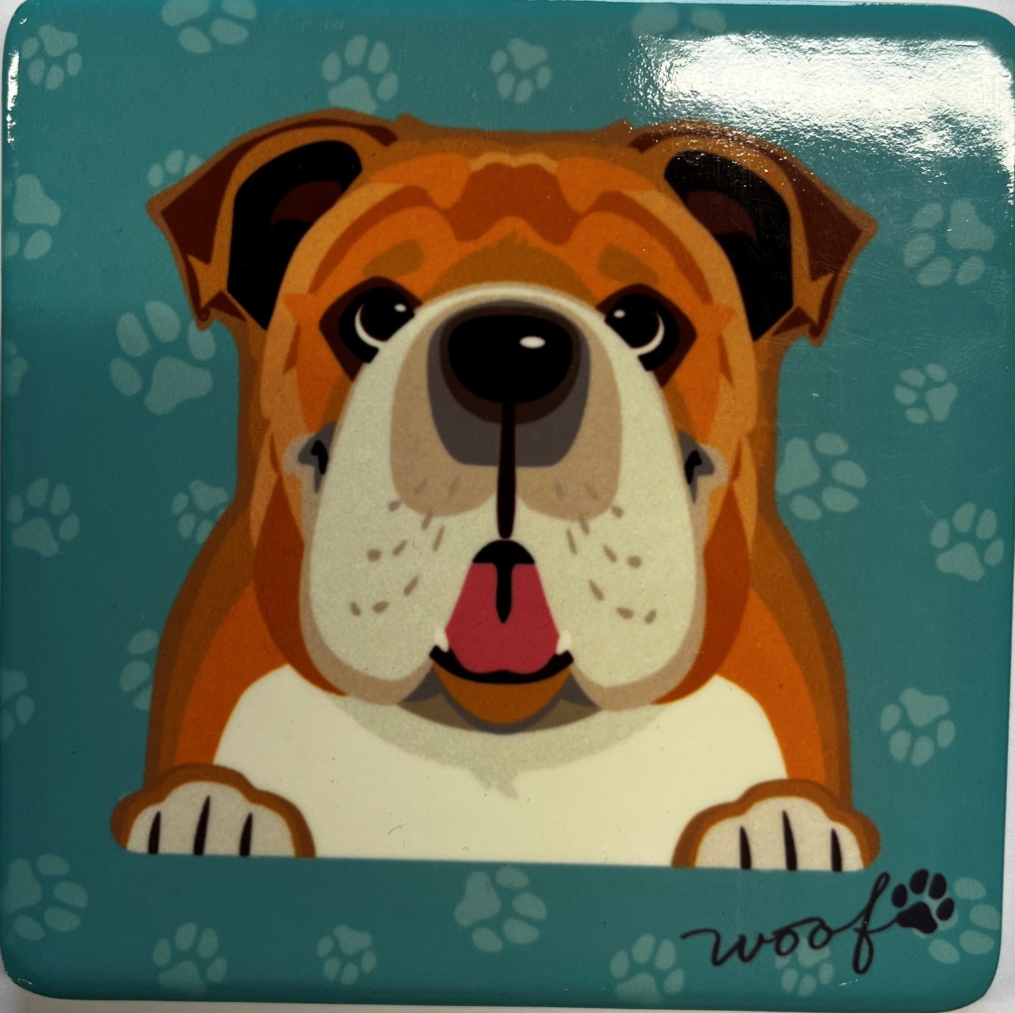 Pet Coasters- Bulldog