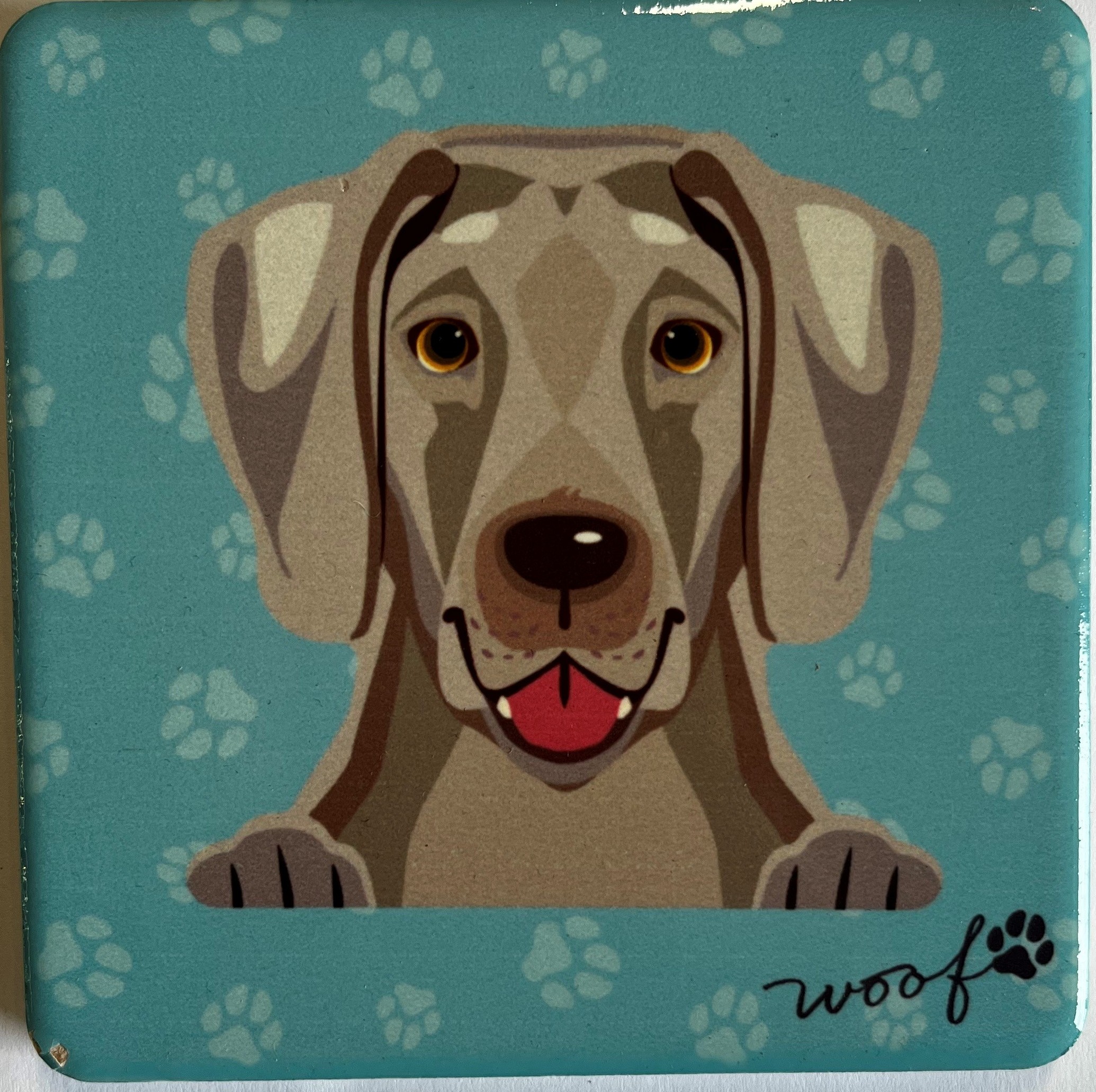 Pet Coasters - Weimaraner