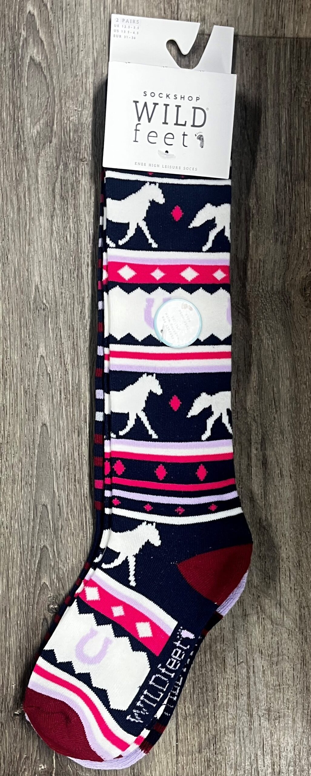 Wild Feet Knee High Socks - Adult
