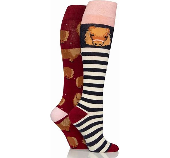 Wild Feet Knee High Socks - Adult