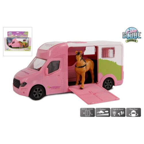 Horsebox pink